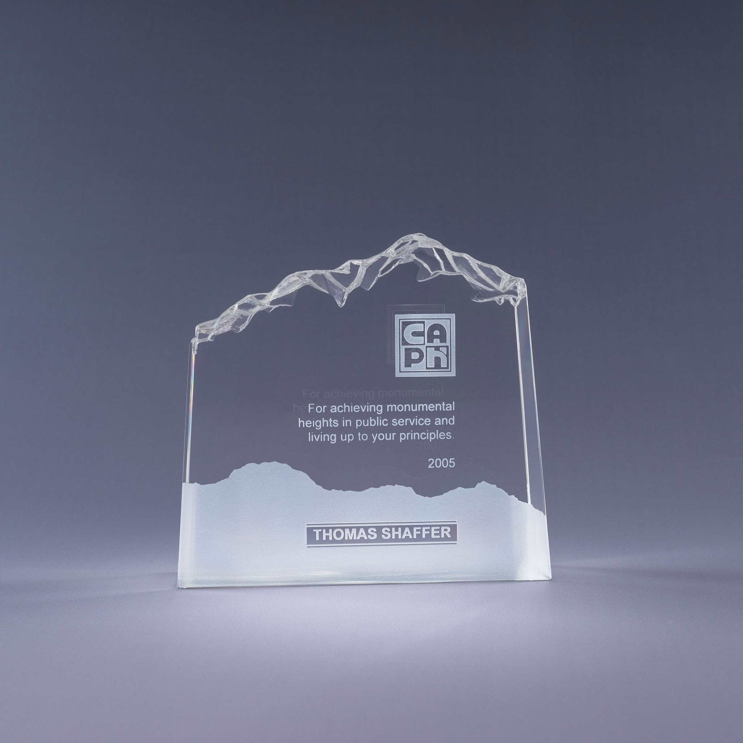 Reaching New Heights: Mountain &amp; Peak Shaped Awards