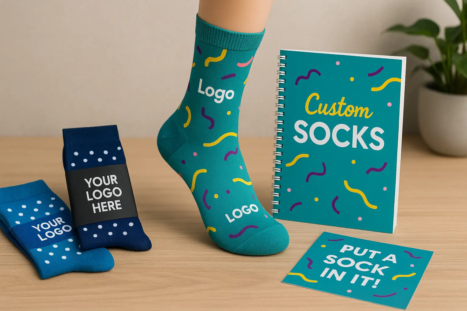 Creative Ways To Use Branded Socks & Custom Socks In Your Next Marketing Campaign